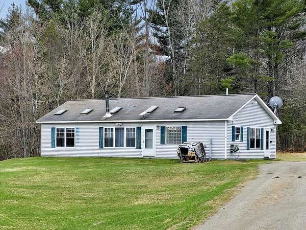 6 Acres of Land with Home for Sale in Unity, Maine