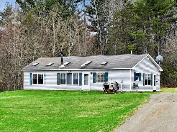 6 Acres of Land with Home for Sale in Unity, Maine
