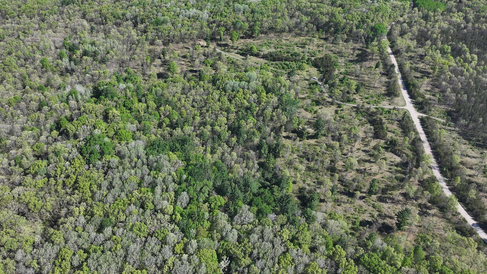 10 Acres of Recreational Land for Sale in Free Soil, Michigan