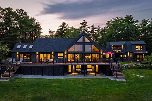 7 Acres of Land with Home for Sale in Edgecomb, Maine