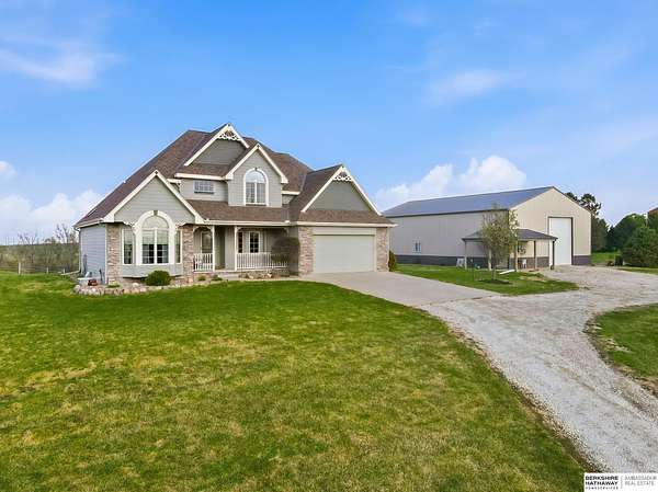 4 Acres of Land with Home for Sale in Blair, Nebraska