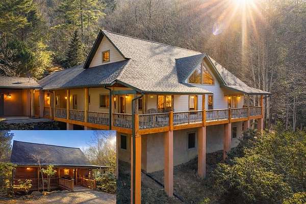 4.1 Acres of Land with Home for Sale in Highlands, North Carolina