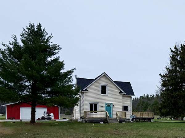 2.5 Acres of Land with Home for Sale in Newaygo, Michigan