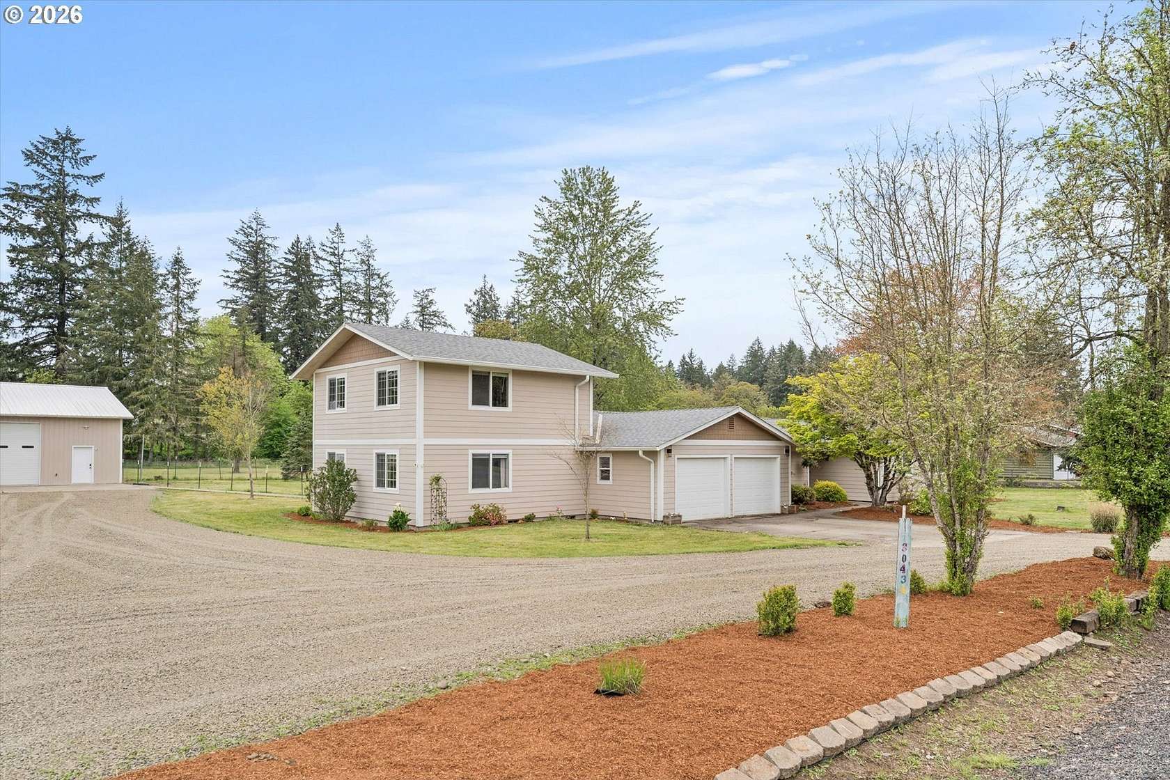 3.33 Acres of Land with Home for Sale in Lebanon, Oregon