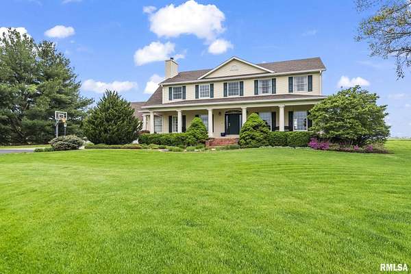 5 Acres of Land with Home for Sale in New Berlin, Illinois