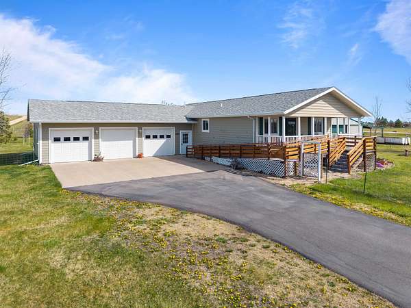 2.23 Acres of Land with Home for Sale in Belle Fourche, South Dakota