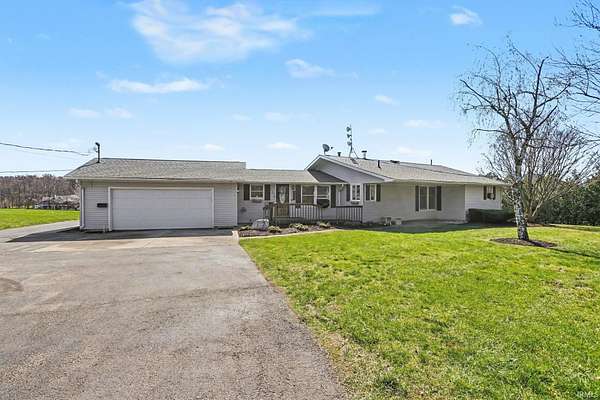 3.56 Acres of Land with Home for Sale in Middlebury, Indiana