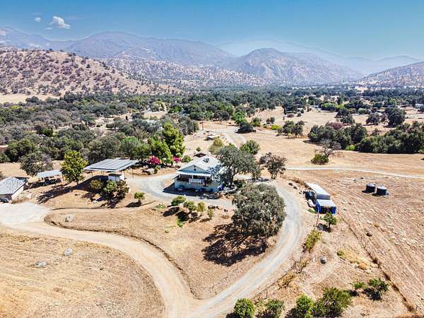 3.3 Acres of Land with Home for Sale in Springville, California
