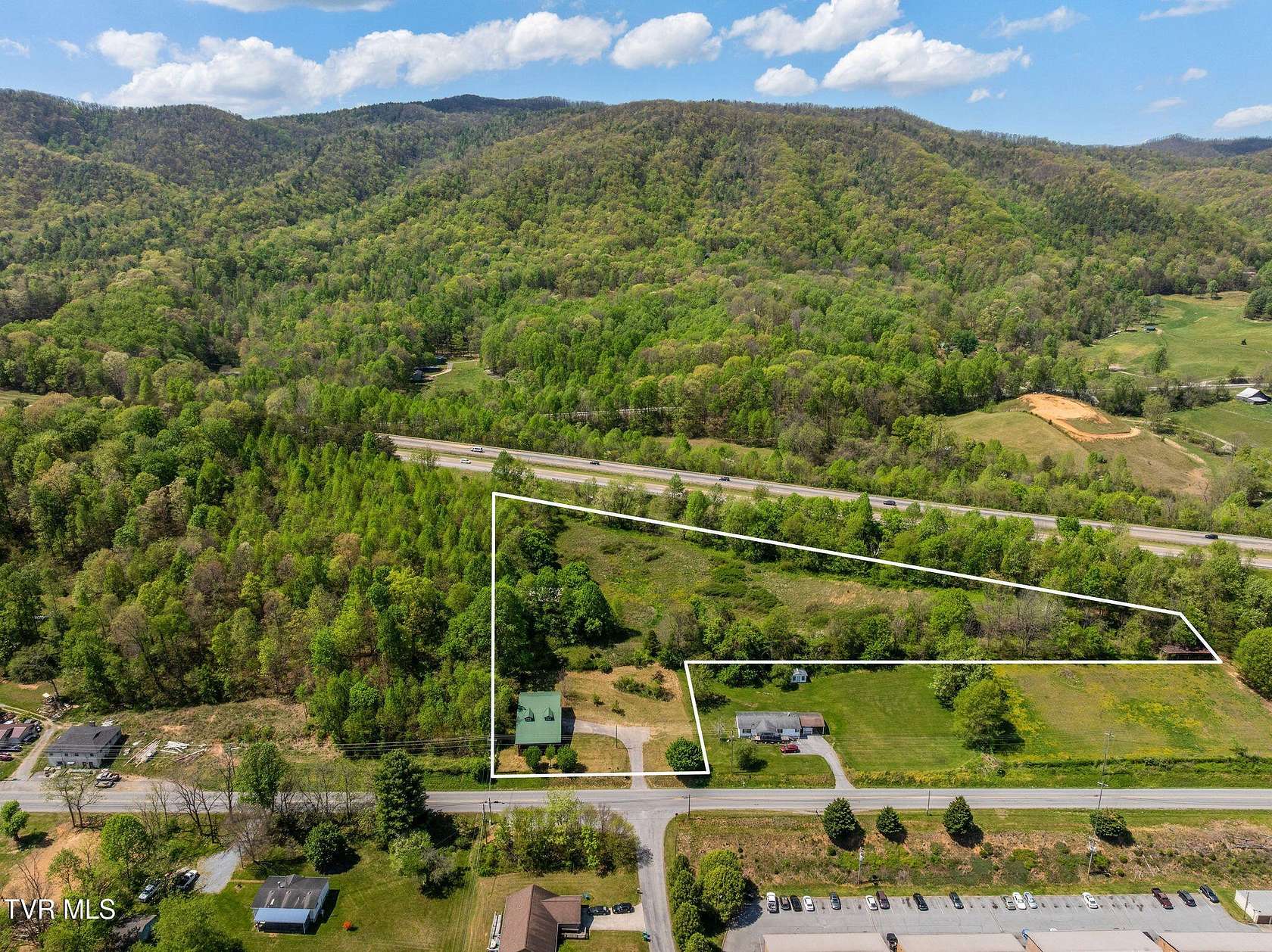 3.23 Acres of Land with Home for Sale in Unicoi, Tennessee