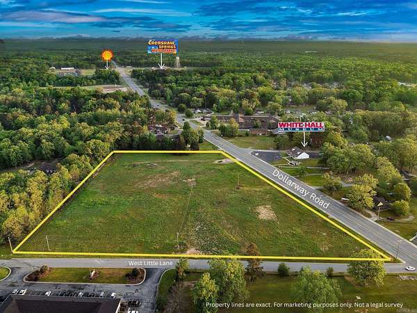 8 Acres of Mixed-Use Land for Sale in White Hall, Arkansas