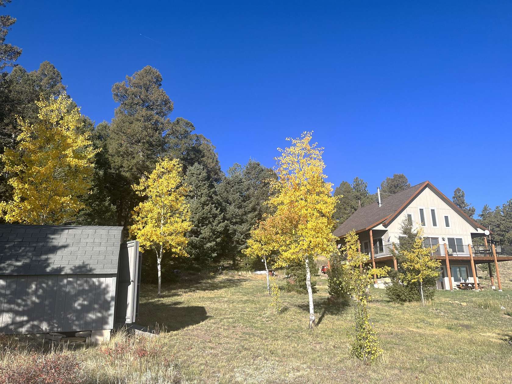 11 Acres of Recreational Land with Home for Sale in Hartsel, Colorado