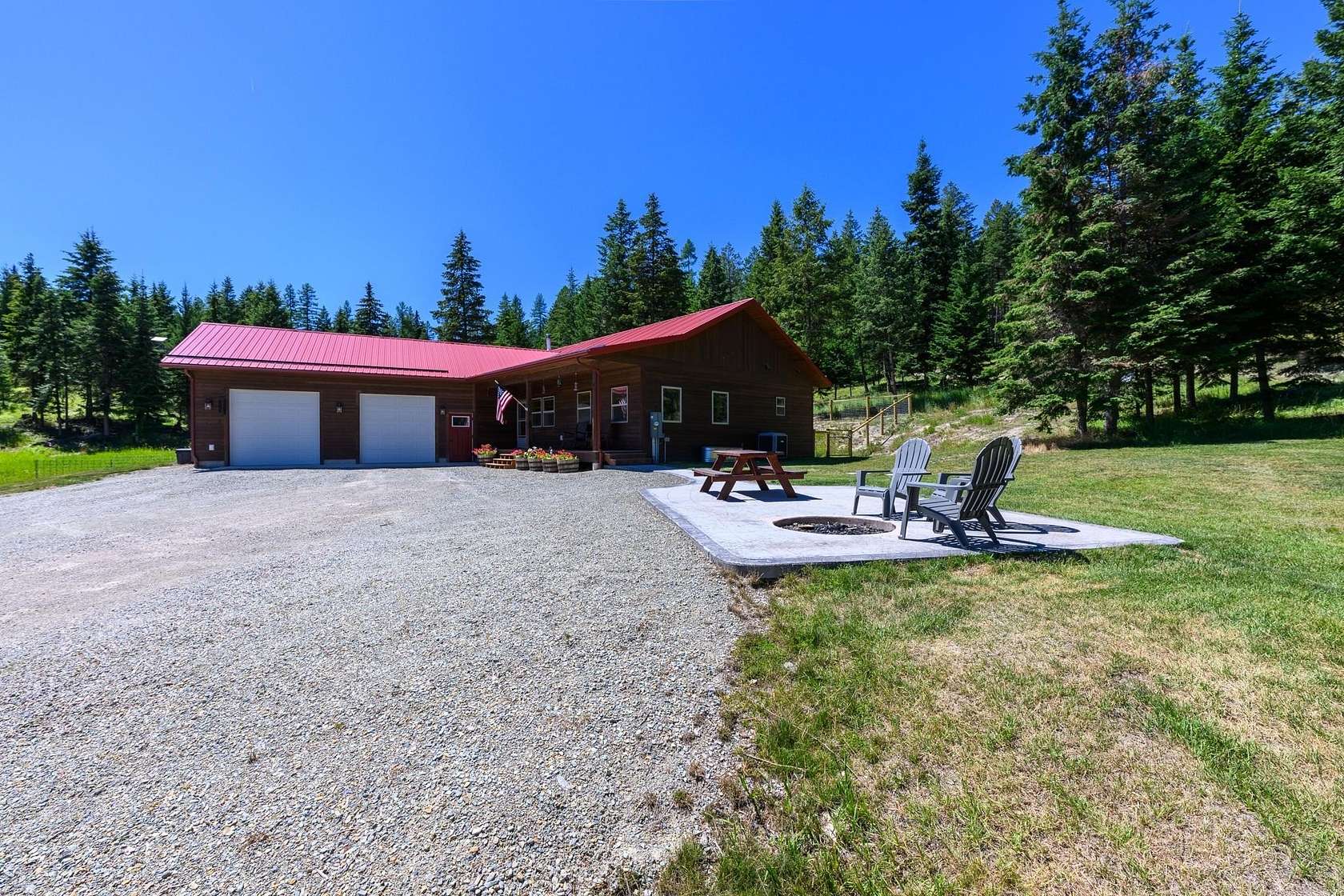 15 Acres of Recreational Land with Home for Sale in Kalispell, Montana