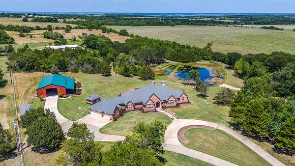 10 Acres of Land with Home for Sale in Denison, Texas