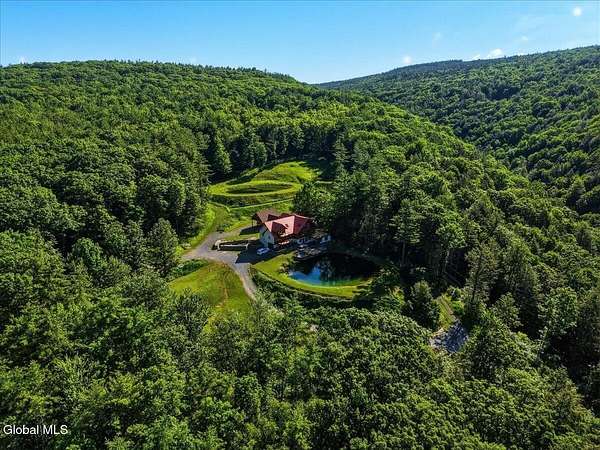 15.4 Acres of Recreational Land with Home for Sale in Middleburgh, New York