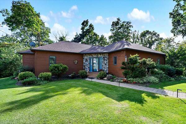 3.37 Acres of Land with Home for Sale in Oostburg, Wisconsin
