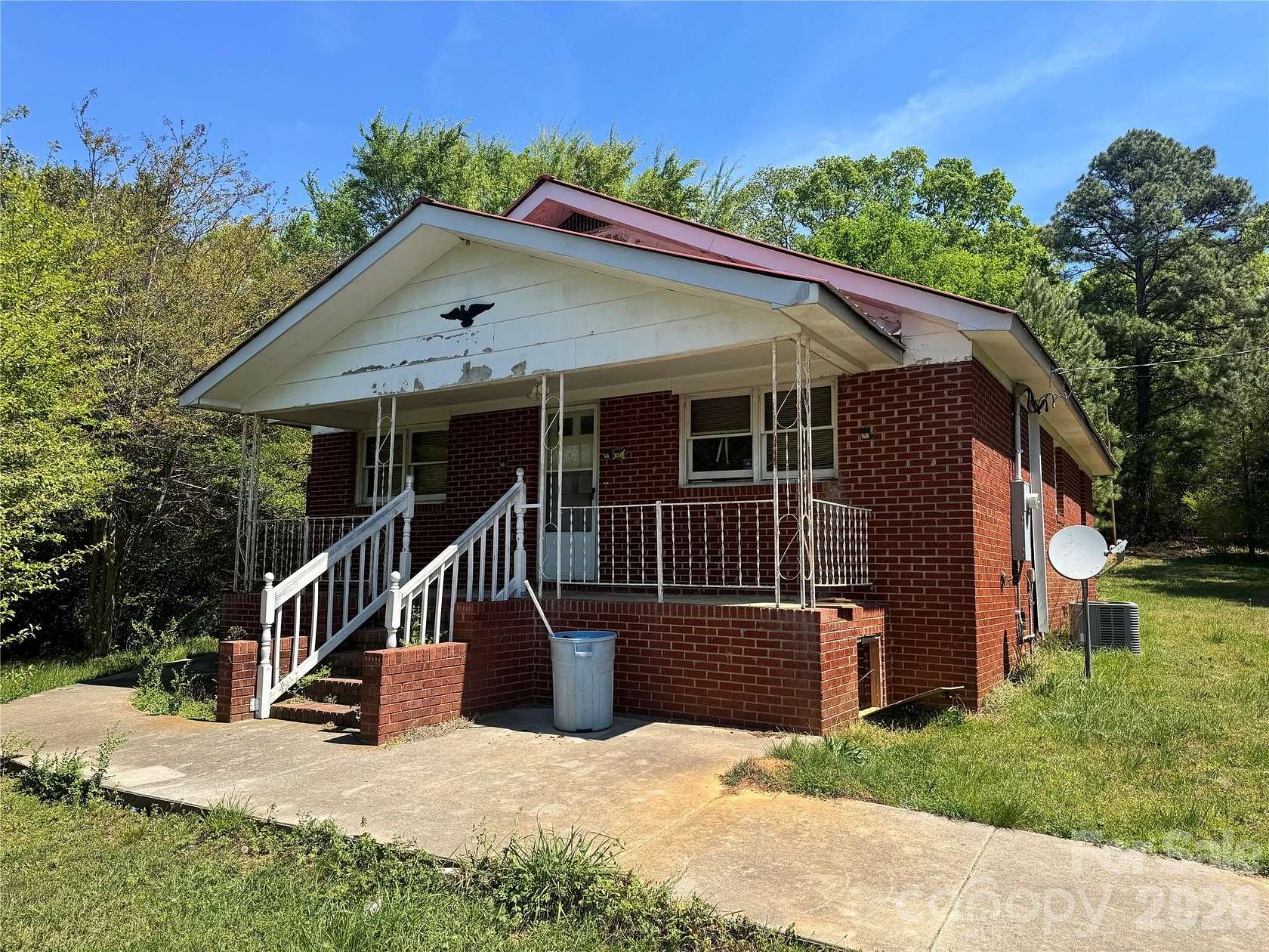 6.48 Acres of Land with Home for Sale in Polkton, North Carolina