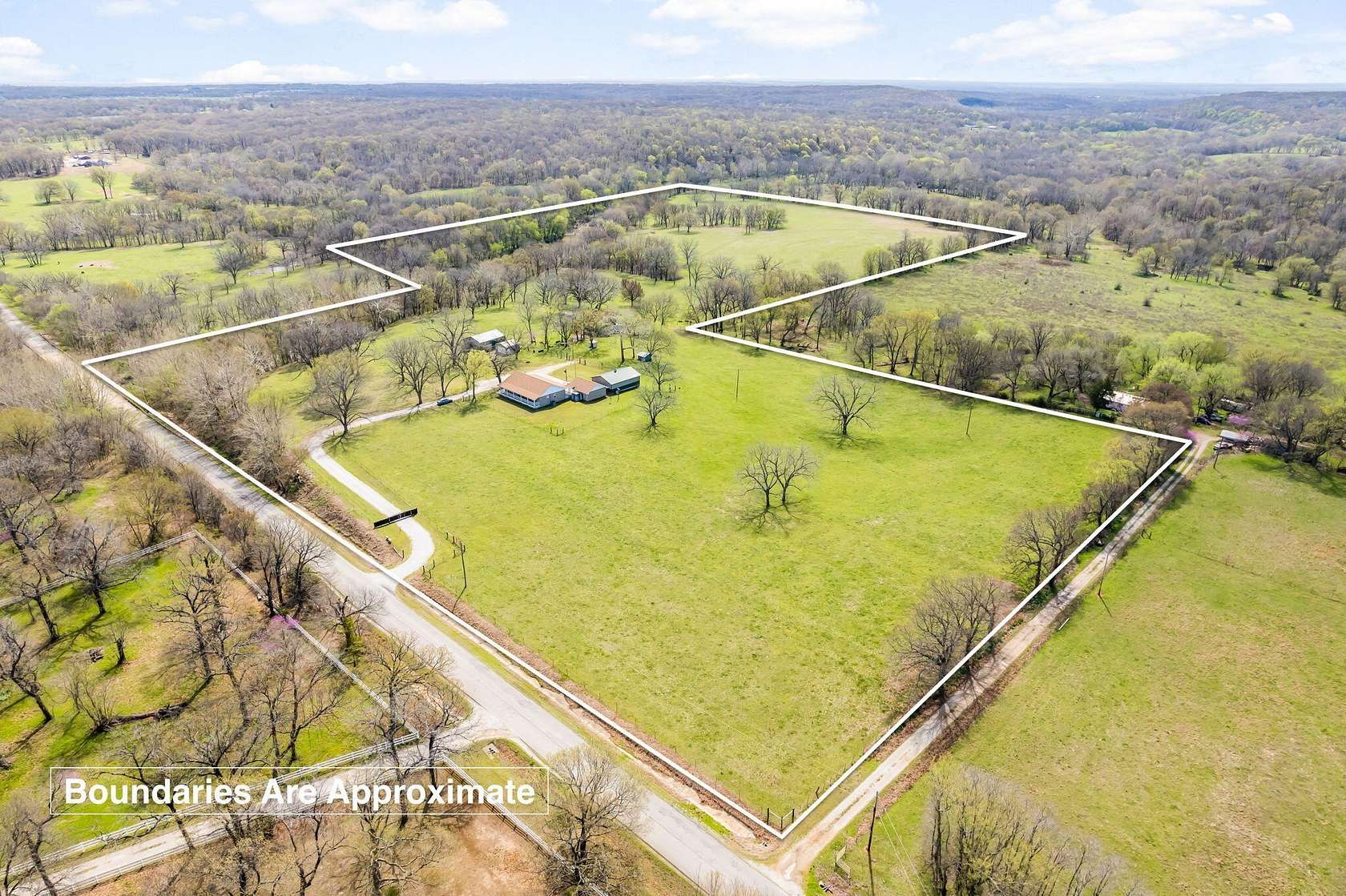 60 Acres of Land with Home for Sale in Vinita, Oklahoma