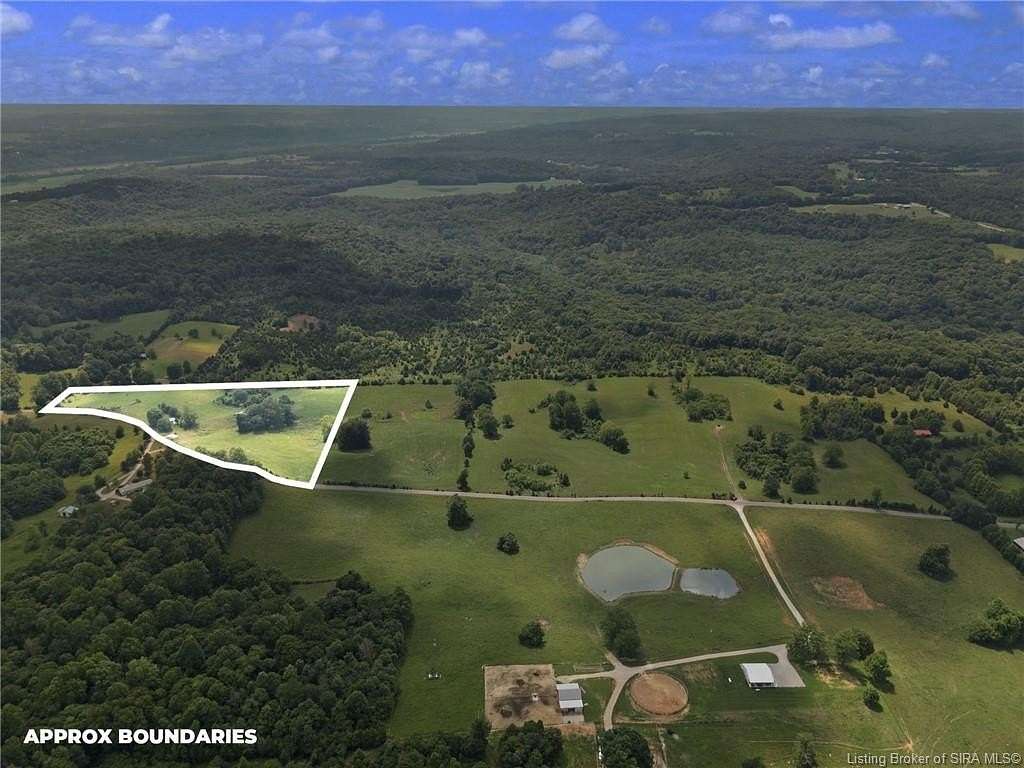 10.5 Acres of Land for Sale in Laconia, Indiana