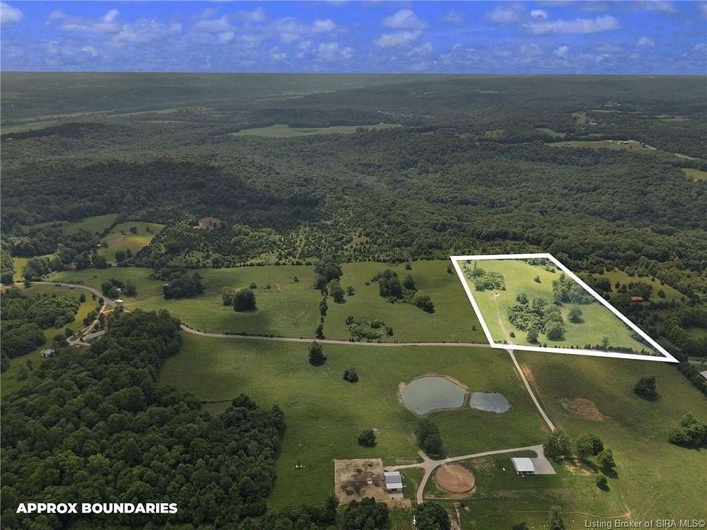 13.8 Acres of Land for Sale in Laconia, Indiana