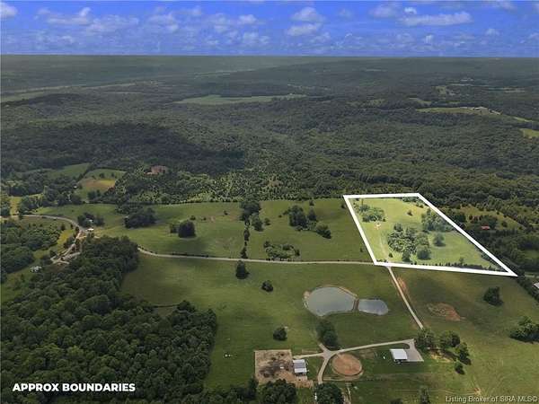 13.8 Acres of Land for Sale in Laconia, Indiana