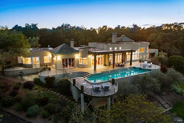 26.7 Acres of Land with Home for Sale in Santa Rosa, California