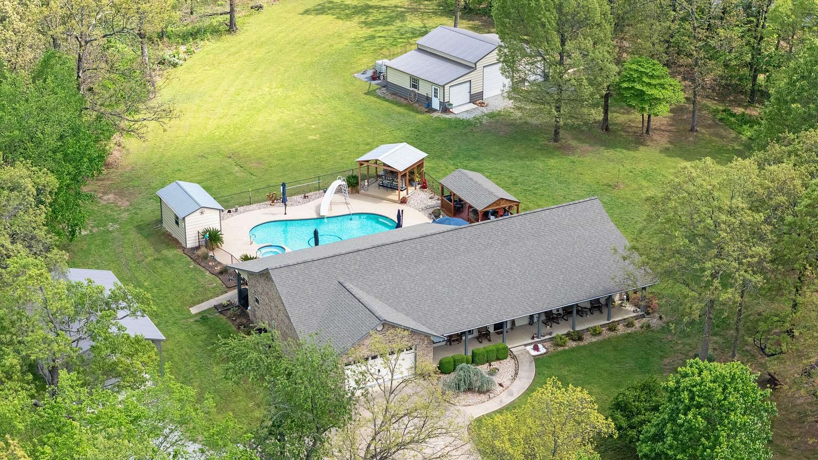 2.83 Acres of Land with Home for Sale in Jay, Oklahoma