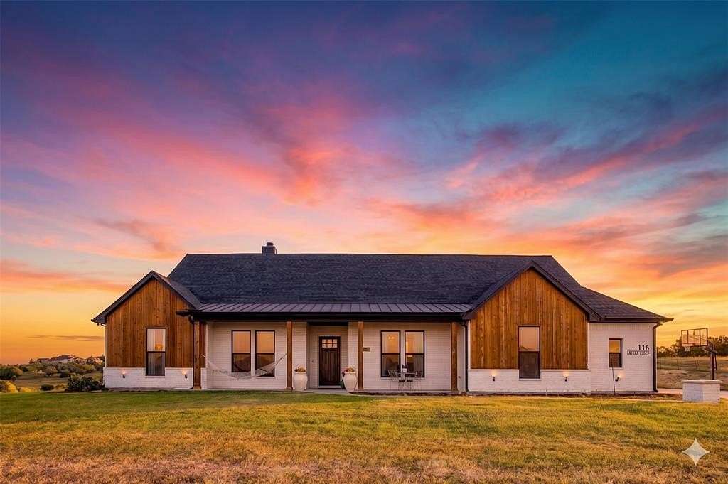 6.67 Acres of Land with Home for Sale in Poolville, Texas