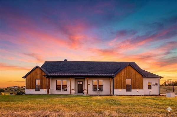 6.67 Acres of Land with Home for Sale in Poolville, Texas