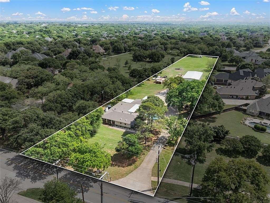 2.9 Acres of Land with Home for Sale in Colleyville, Texas