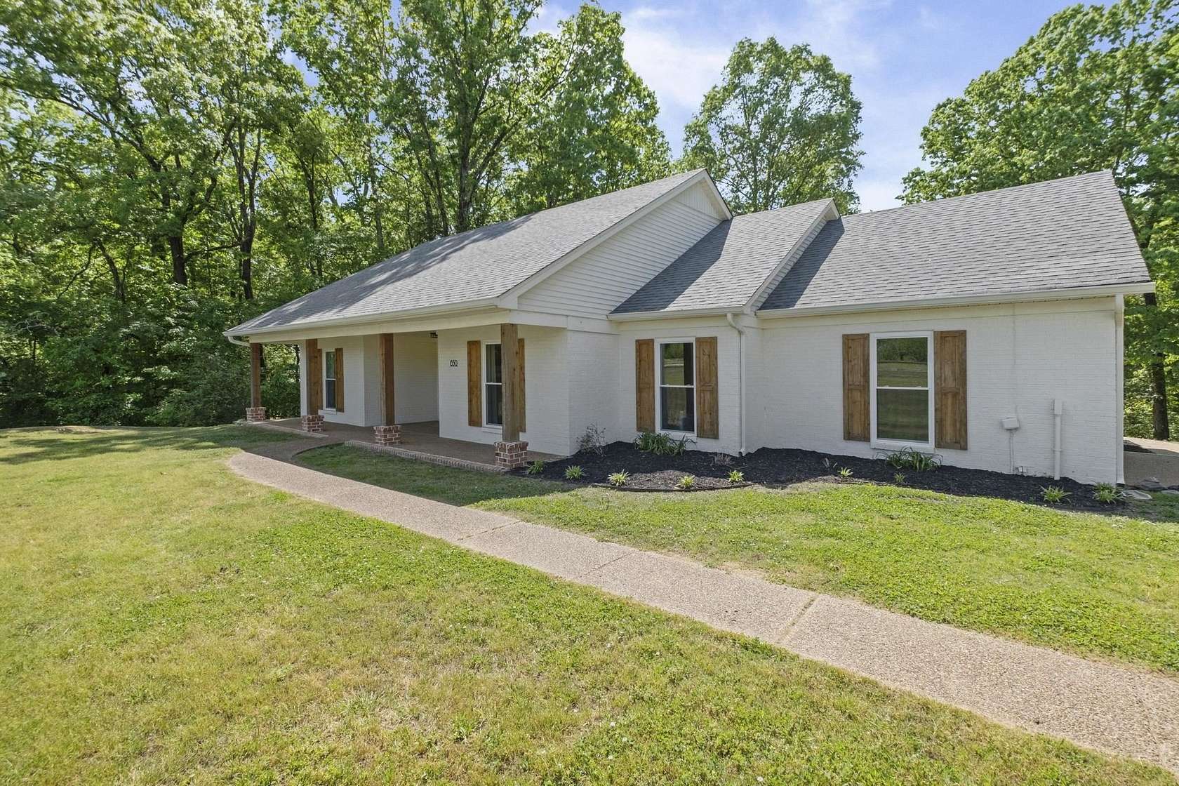 7.28 Acres of Land with Home for Sale in Somerville, Tennessee