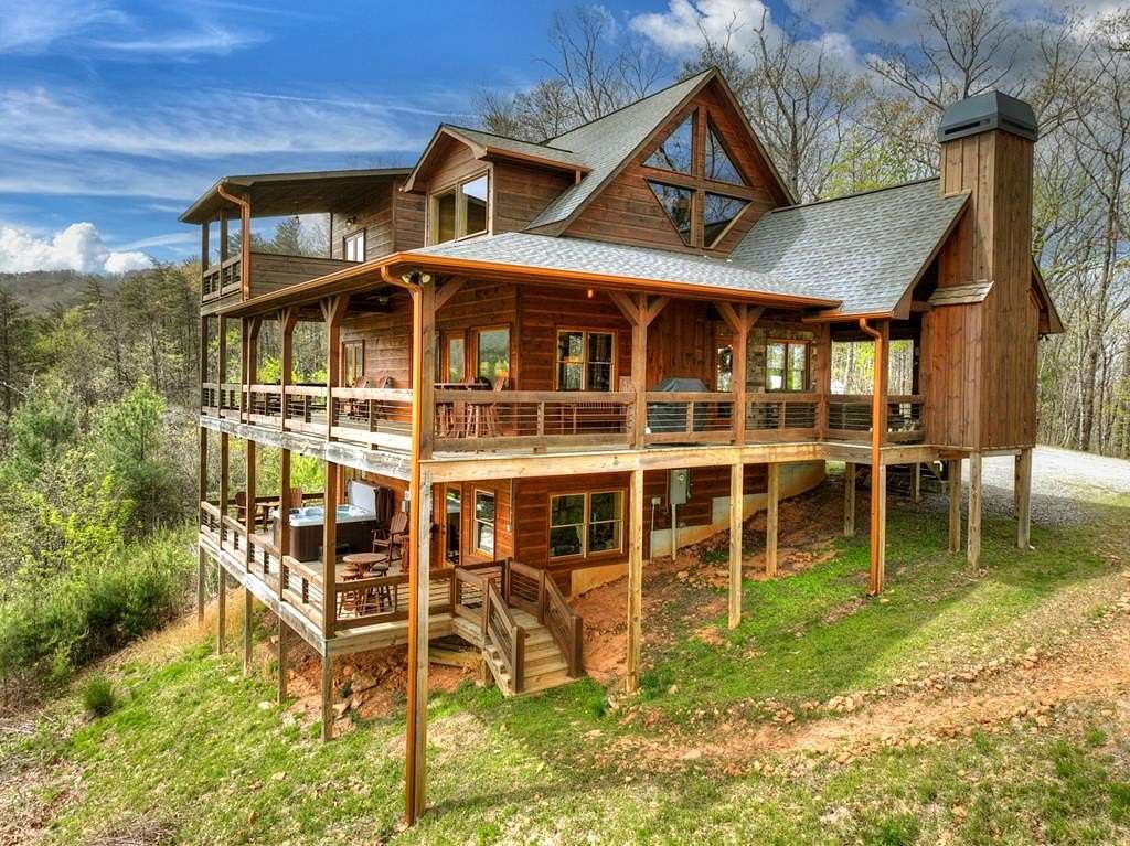 2 Acres of Land with Home for Sale in Blue Ridge, Georgia