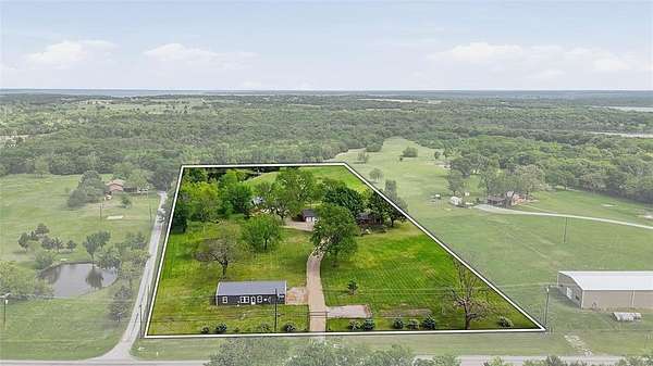 8.4 Acres of Land with Home for Sale in Denison, Texas
