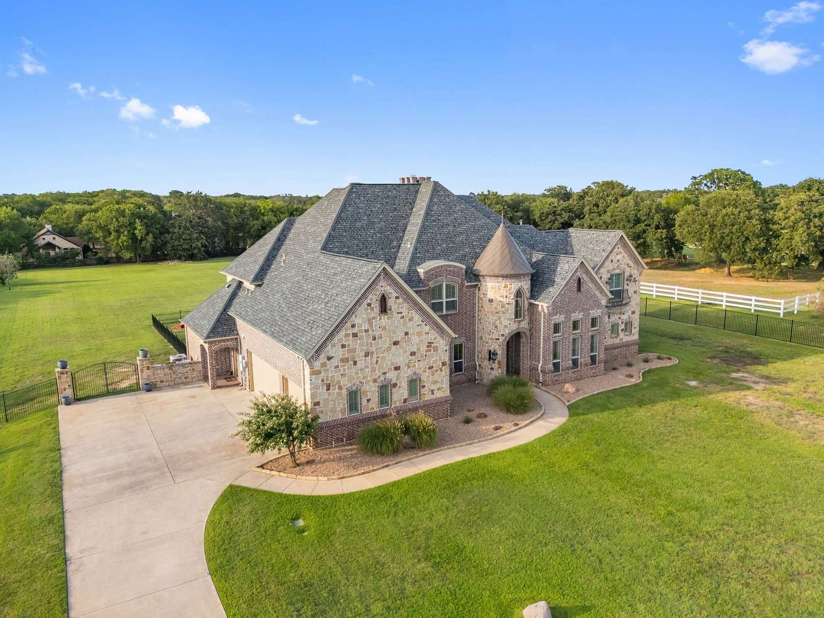 2.57 Acres of Land with Home for Sale in Bartonville, Texas