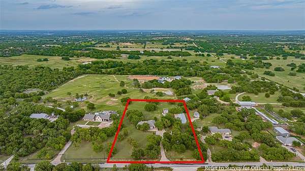 3.36 Acres of Land with Home for Sale in Granbury, Texas