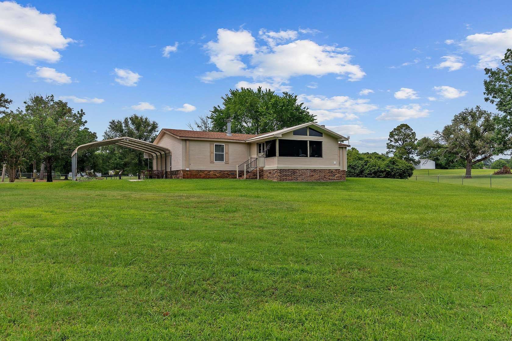 5 Acres of Land with Home for Sale in Oil City, Louisiana