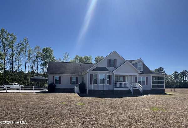 6.9 Acres of Land with Home for Sale in Scotland Neck, North Carolina