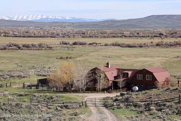 50 Acres of Land with Home for Sale in Daniel, Wyoming