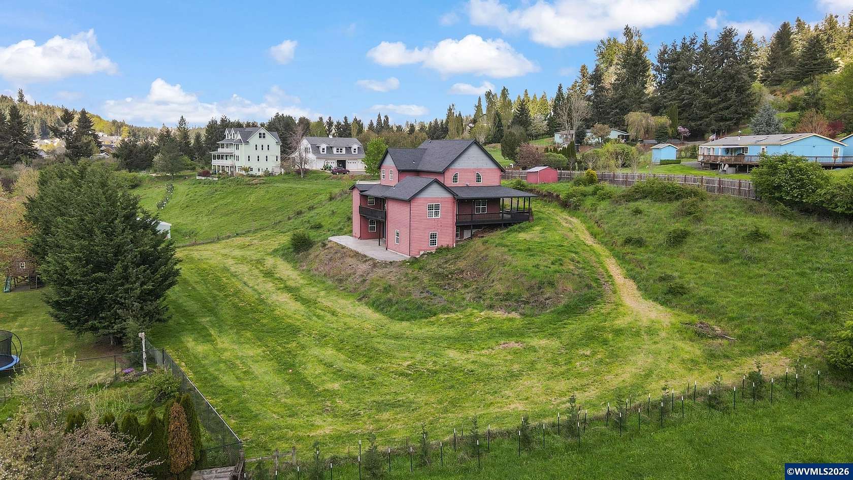 1.5 Acres of Land with Home for Sale in Silverton, Oregon