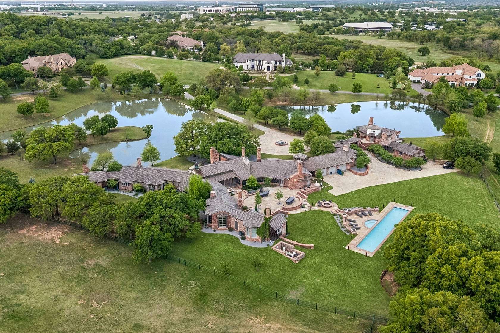 16.5 Acres of Land with Home for Sale in Westlake, Texas