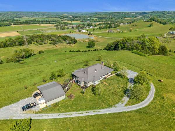 196 Acres of Land with Home for Sale in Kelso, Tennessee