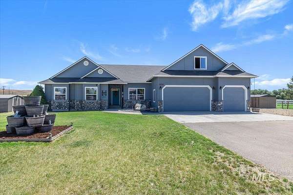 5 Acres of Land with Home for Sale in Middleton, Idaho