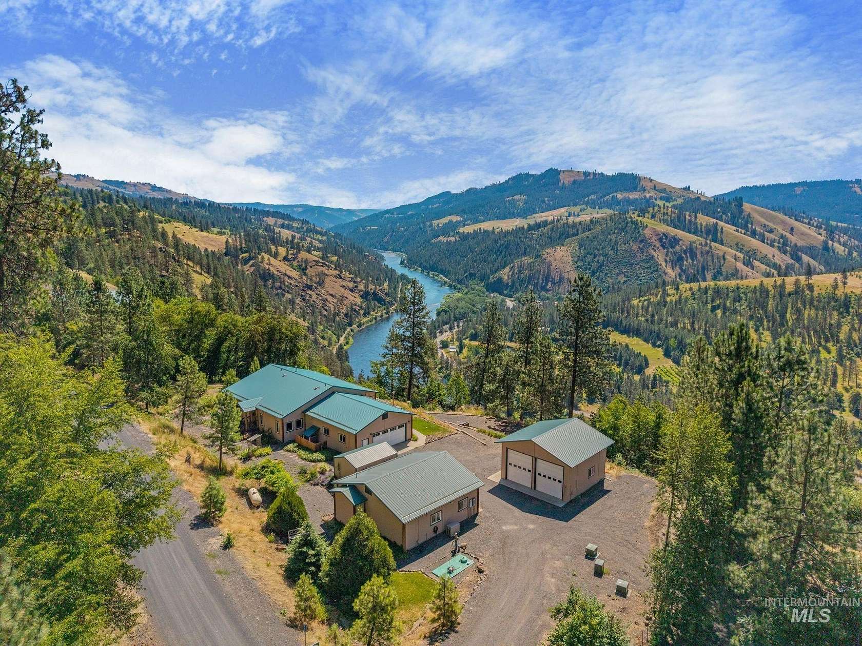 6.5 Acres of Land with Home for Sale in Lenore, Idaho