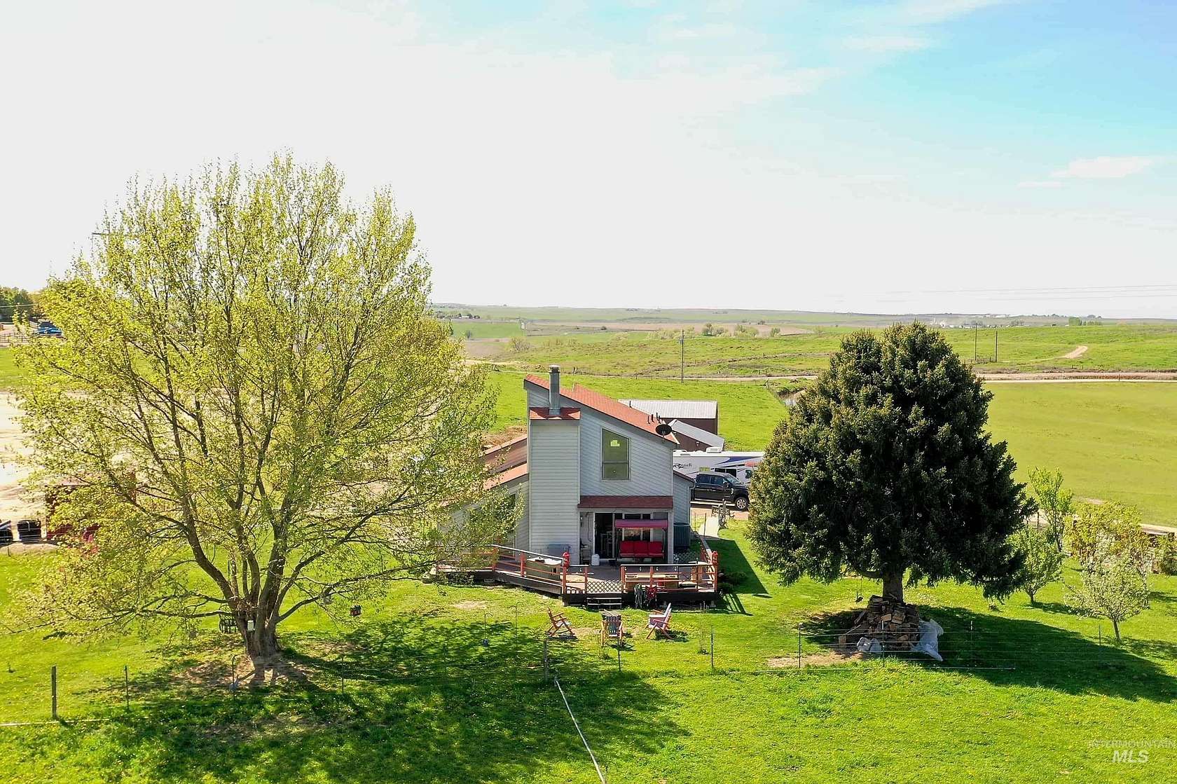 5.33 Acres of Land with Home for Sale in Fruitland, Idaho