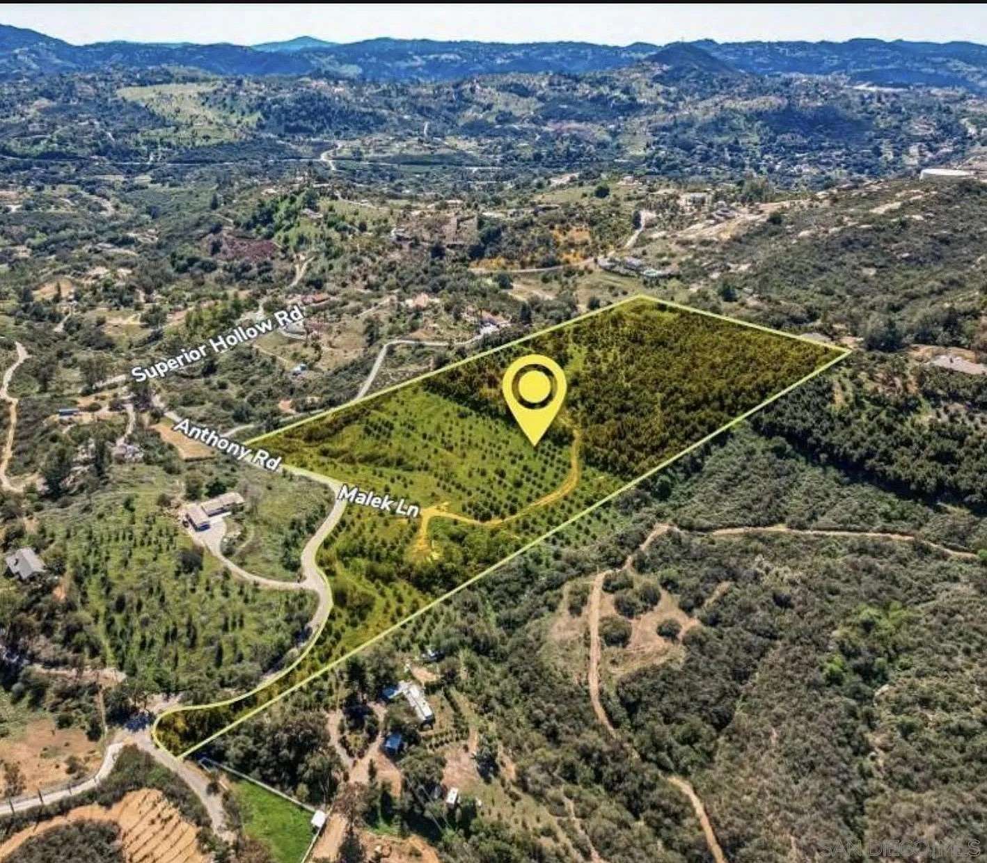 15.9 Acres of Land for Sale in Valley Center, California