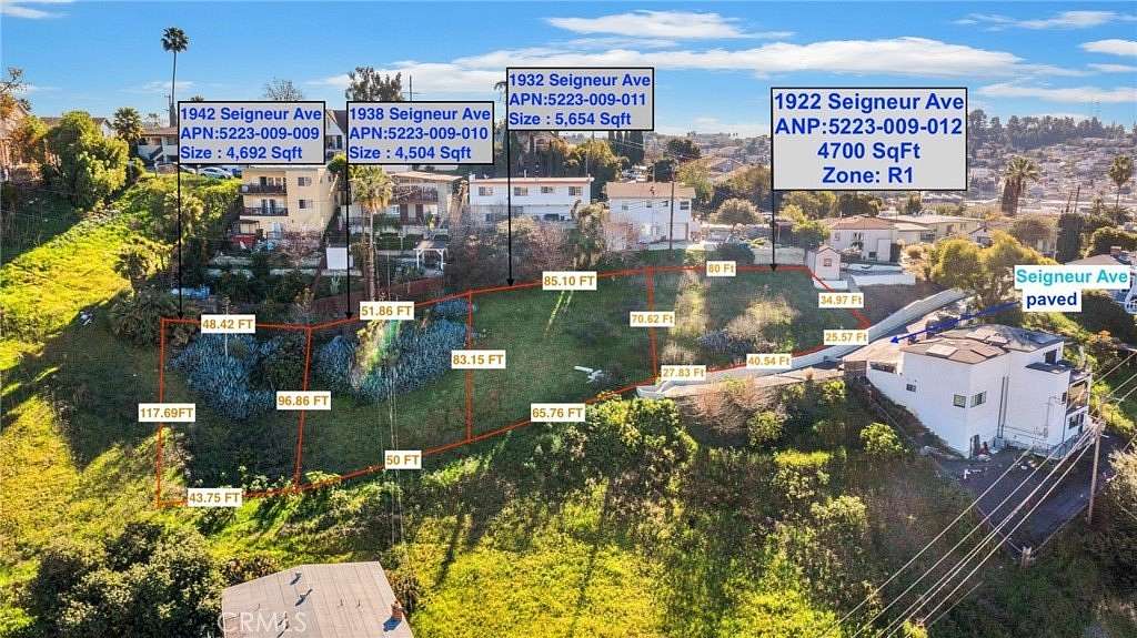 0.45 Acres of Residential Land for Sale in Los Angeles, California