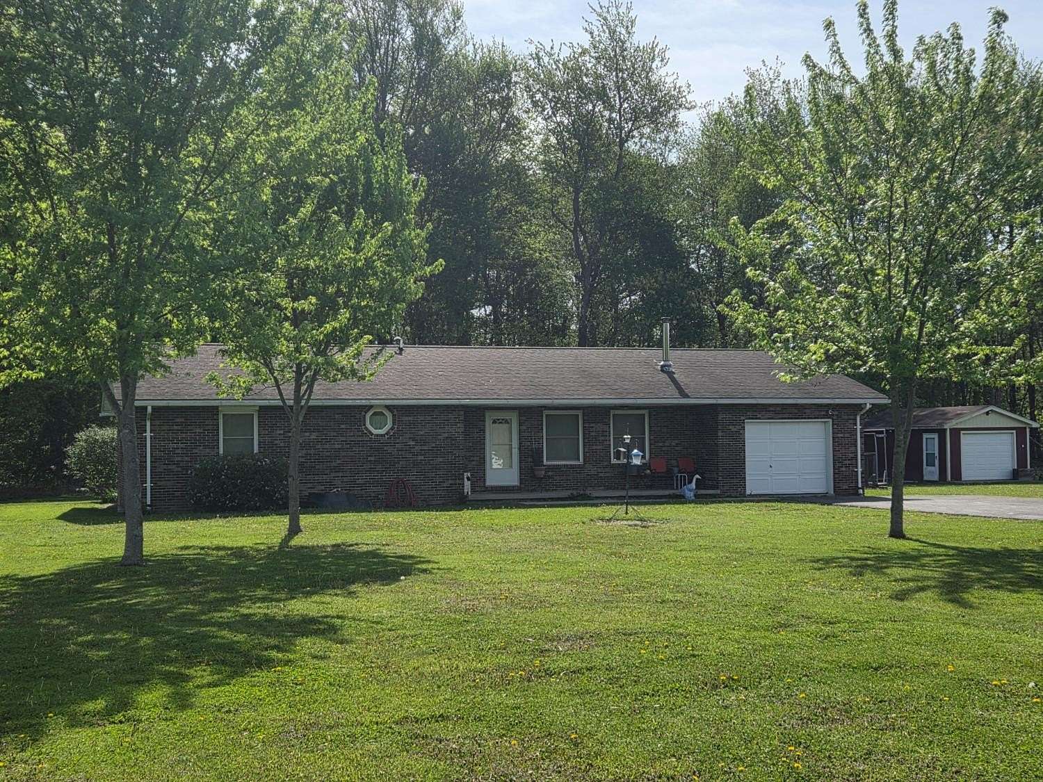 6.36 Acres of Land with Home for Sale in Osgood, Indiana