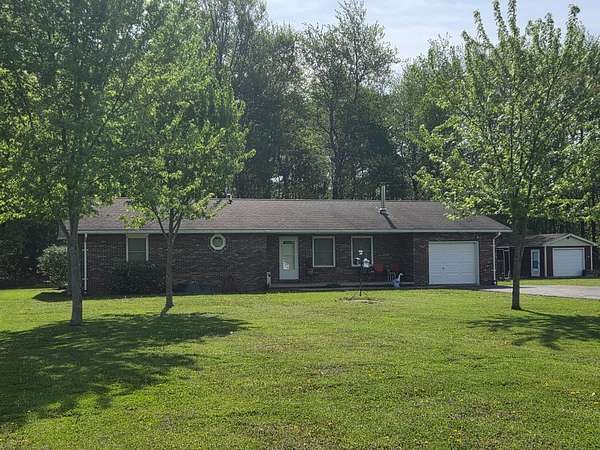 6.36 Acres of Land with Home for Sale in Osgood, Indiana