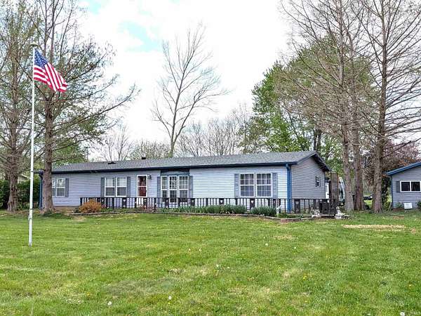 3.36 Acres of Land with Home for Sale in Darlington, Indiana