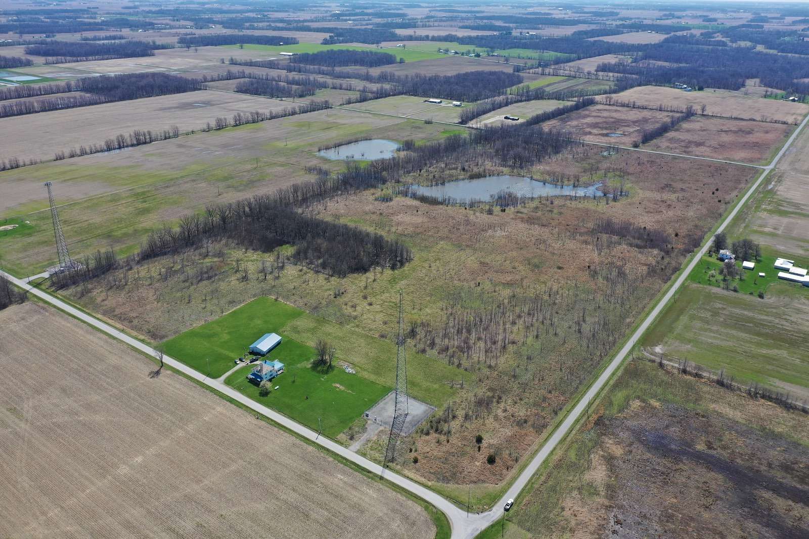 75.5 Acres of Recreational Land for Auction in La Rue, Ohio