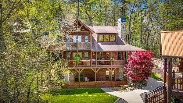 1.63 Acres of Land with Home for Sale in Blue Ridge, Georgia